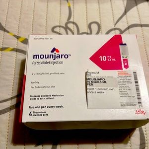 Mounjaro 10mg (2) in the box